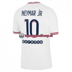 4de Tenue van Paris Saint-Germain Neymar Jr 10 Heren 2021-22 Korte Mouw