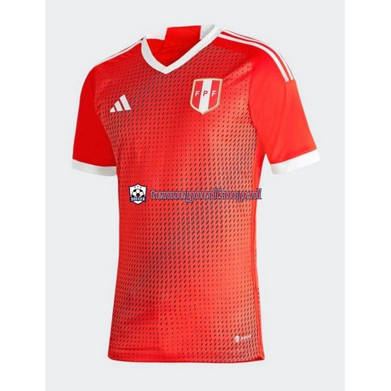 Uit Tenue van Peru Heren 2023 Korte Mouw