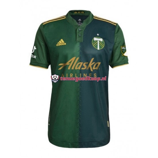 Thuis Tenue van Portland Timbers Heren 2022 Korte Mouw