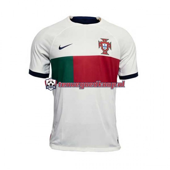 Uit Tenue van Portugal Heren WK 2022 Korte Mouw