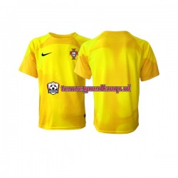 Thuis Tenue van Portugal Keepersshirt Heren WK 2022 Korte Mouw