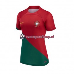 Thuis Tenue van Portugal Dames WK 2022 Korte Mouw