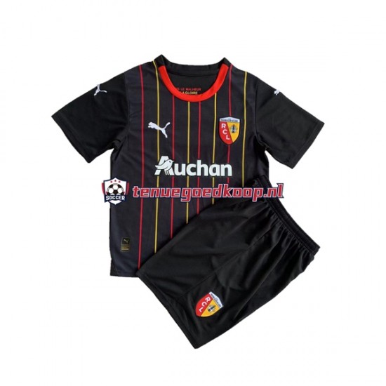 Uit Tenue van RC Lens Kind 2-13 jaar 2023-24 Korte Mouw