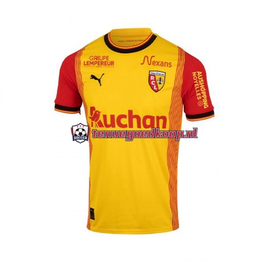 Thuis Tenue van RC Lens Heren 2023-24 Korte Mouw