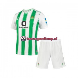 Thuis Tenue van Real Betis Kind 2-13 jaar 2023-24 Korte Mouw