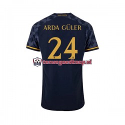 Uit Tenue van Real Madrid Arda Guler 24 Heren 2023-24 Korte Mouw