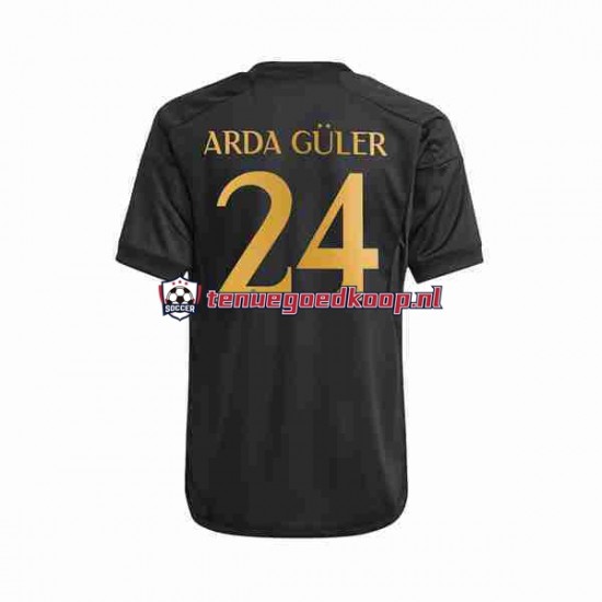 3de Tenue van Real Madrid Arda Guler 24 Heren 2023-24 Korte Mouw