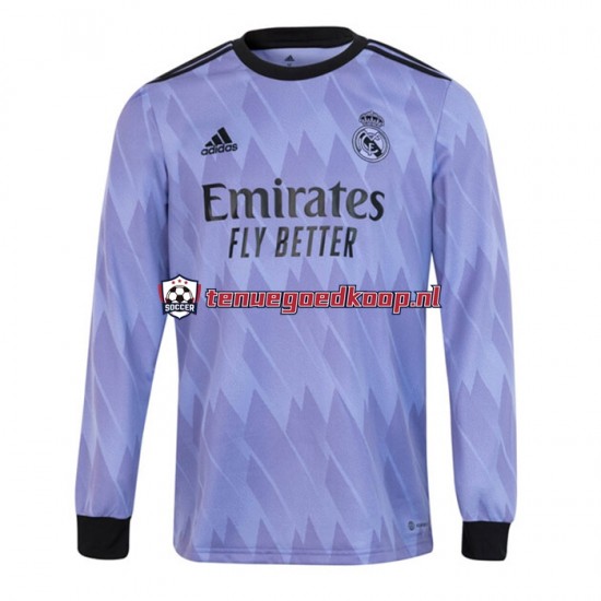 Uit Tenue van Real Madrid Heren 2022-23 Lange Mouw