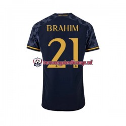 Uit Tenue van Real Madrid Brahim Diaz 21 Heren 2023-24 Korte Mouw