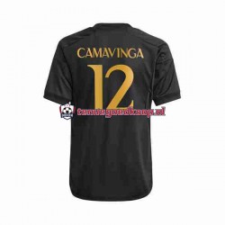 3de Tenue van Real Madrid Eduardo Camavinga 12 Heren 2023-24 Korte Mouw