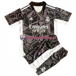 Uit Tenue van Real Madrid Keepersshirt Kind 2-13 jaar 2022-23 Korte Mouw