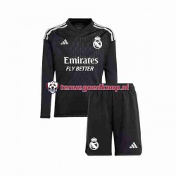 Uit Tenue van Real Madrid Keepersshirt Kind 2-13 jaar 2023-24 Lange Mouw