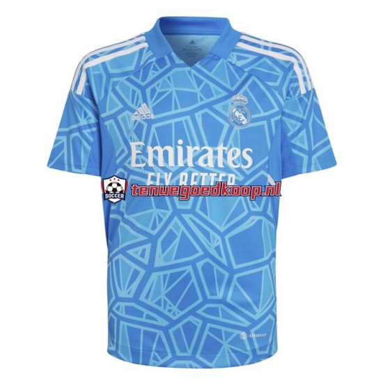 Thuis Tenue van Real Madrid Keepersshirt Heren 2022-23 Korte Mouw