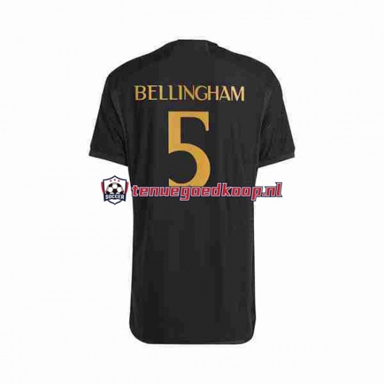 3de Tenue van Real Madrid Jude Bellingham 5 Heren 2023-24 Korte Mouw