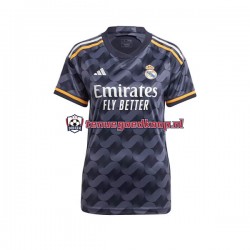 Uit Tenue van Real Madrid Dames 2023-24 Korte Mouw