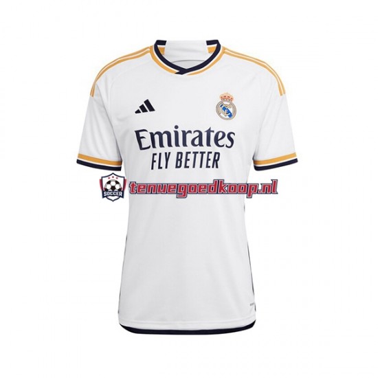 Thuis Tenue van Real Madrid Dames 2023-24 Korte Mouw