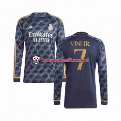 Uit Tenue van Real Madrid Vini Jr 7 Heren 2023-24 Lange Mouw