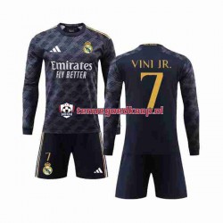 Uit Tenue van Real Madrid Vini Jr 7 Kind 2-13 jaar 2023-24 Lange Mouw