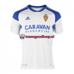 Thuis Tenue van Real Zaragoza Heren 2022-23 Korte Mouw