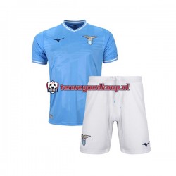 Thuis Tenue van SS Lazio Kind 2-13 jaar 2023-24 Korte Mouw