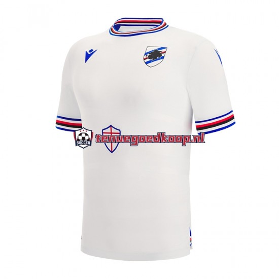 Uit Tenue van Sampdoria Heren 2022-23 Korte Mouw