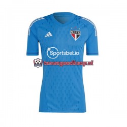 Uit Tenue van Sao Paulo Keepersshirt Heren 2023 Korte Mouw