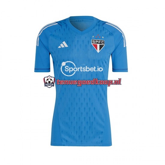 Uit Tenue van Sao Paulo Keepersshirt Heren 2023 Korte Mouw