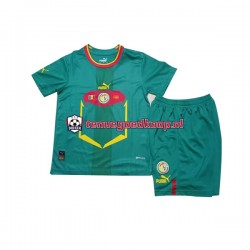 Uit Tenue van Senegal Kind 2-13 jaar WK 2022 Korte Mouw