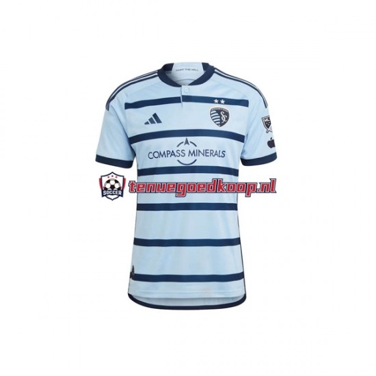 Thuis Tenue van Sporting Kansas City Heren 2023-24 Korte Mouw