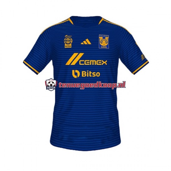 Uit Tenue van Tigres UANL Heren 2023-24 Korte Mouw