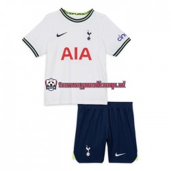 Thuis Tenue van Tottenham Hotspur Kind 2-13 jaar 2022-23 Korte Mouw