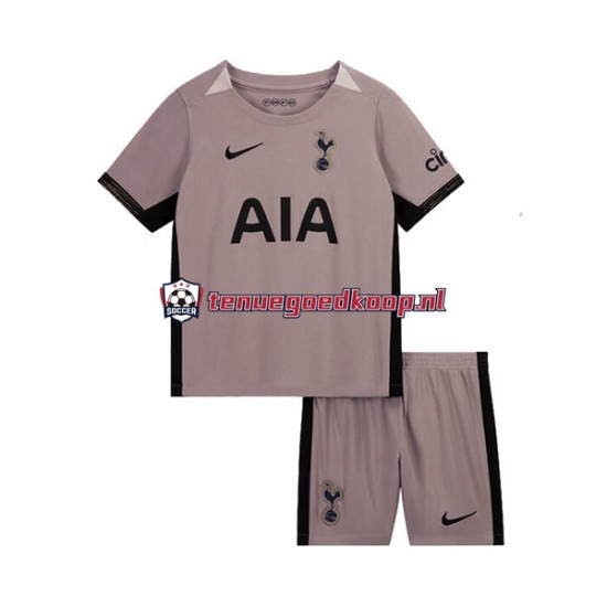 3de Tenue van Tottenham Hotspur Kind 2-13 jaar 2023-24 Korte Mouw