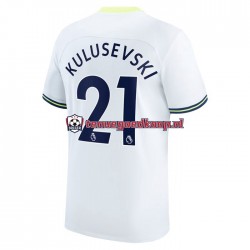 Thuis Tenue van Tottenham Hotspur Dejan Kulusevski 21 Heren 2022-23 Korte Mouw