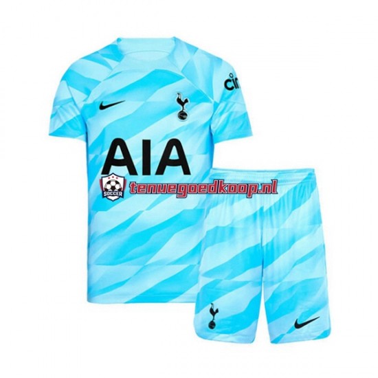 Thuis Tenue van Tottenham Hotspur Keepersshirt Kind 2-13 jaar 2023-24 Korte Mouw