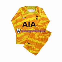 Uit Tenue van Tottenham Hotspur Keepersshirt Kind 2-13 jaar 2023-24 Lange Mouw Oranje