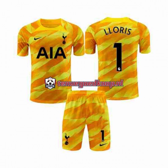 Uit Tenue van Tottenham Hotspur Keepersshirt Hugo Kind 2-13 jaar 2023-24 Korte Mouw Oranje