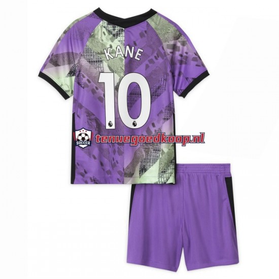 3de Tenue van Tottenham Hotspur Harry Kane 10 Kind 2-13 jaar 2021-22 Korte Mouw