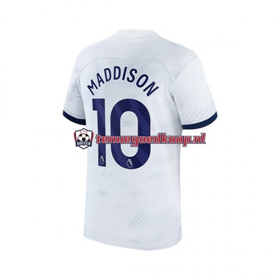 Thuis Tenue van Tottenham Hotspur James Maddison 10 Heren 2023-24 Korte Mouw