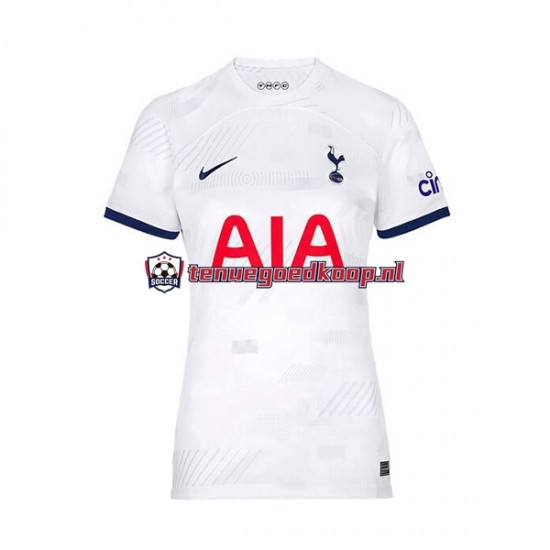 Thuis Tenue van Tottenham Hotspur Dames 2023-24 Korte Mouw