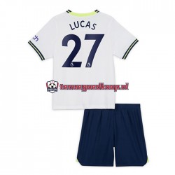 Thuis Tenue van Tottenham Hotspur Lucas Moura 27 Kind 2-13 jaar 2022-23 Korte Mouw