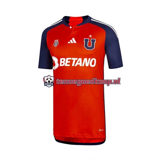 Uit Tenue van Universidad de Chile Heren 2023 Korte Mouw