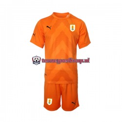 Uit Tenue van Uruguay Keepersshirt Kind 2-13 jaar WK 2022 Korte Mouw