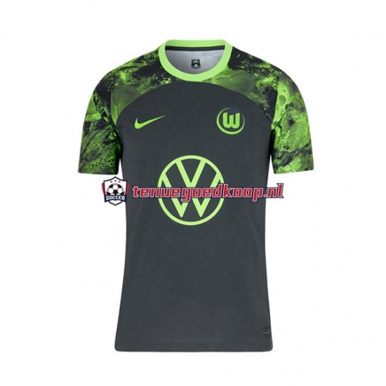 Uit Tenue van VfL Wolfsburg Heren 2023-24 Korte Mouw