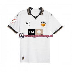 Thuis Tenue van Valencia CF Heren 2023-24 Korte Mouw