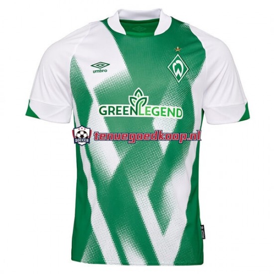 Thuis Tenue van Werder Bremen Heren 2022-23 Korte Mouw