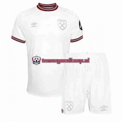 Uit Tenue van West Ham United Kind 2-13 jaar 2023-24 Korte Mouw