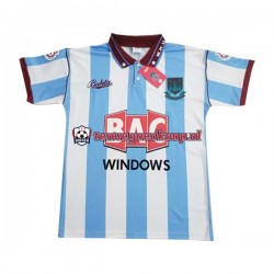 Uit Retro Tenue van West Ham United Heren 1991-1992 Korte Mouw