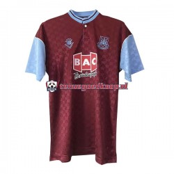 Thuis Retro Tenue van West Ham United Heren 1989-1990 Korte Mouw