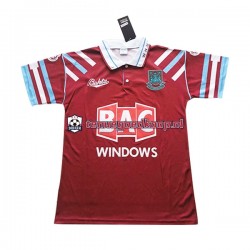 Thuis Retro Tenue van West Ham United Heren 1991-1992 Korte Mouw