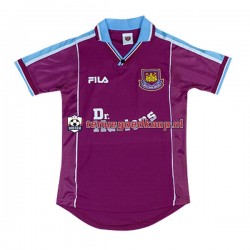 Thuis Retro Tenue van West Ham United Heren 1999-2001 Korte Mouw